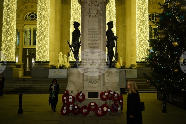Britain Daily Life Holiday Lights