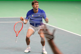 APTOPIX Italy Davis Cup Tennis