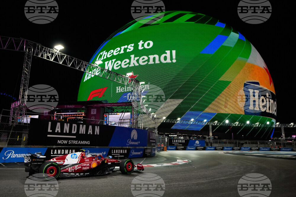 Las Vegas F1 GP Auto Racing