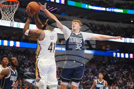 Pelicans Mavericks Basketball