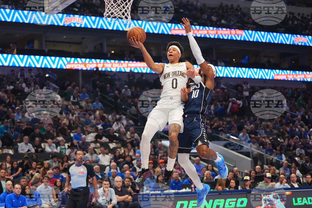 Pelicans Mavericks Basketball