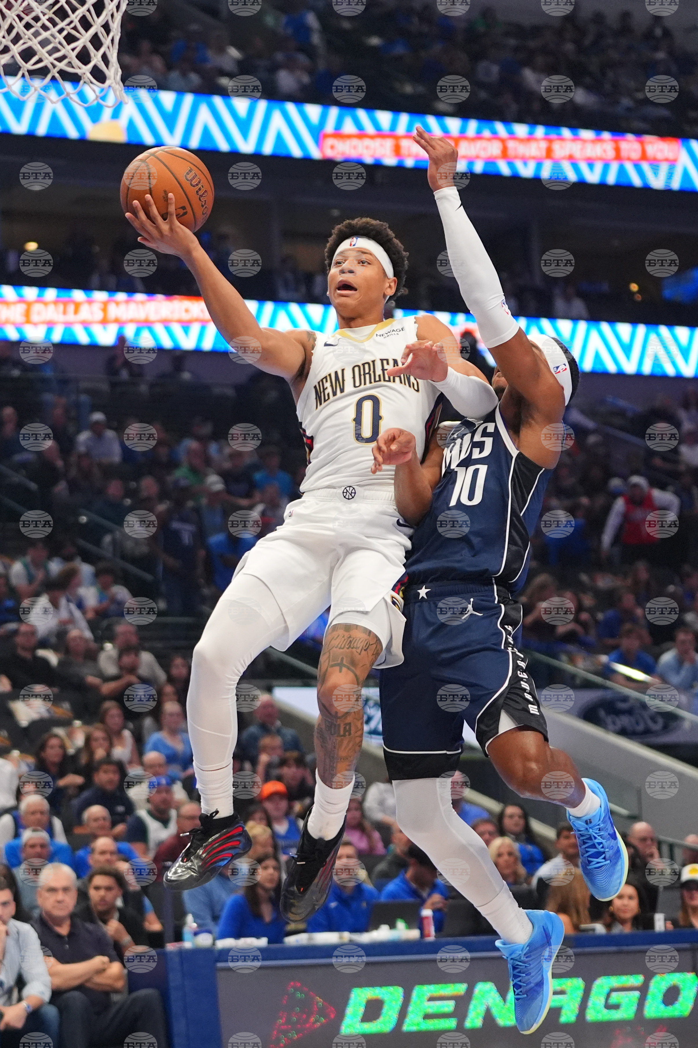Pelicans Mavericks Basketball