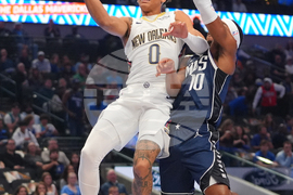 Pelicans Mavericks Basketball