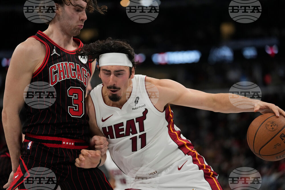 Heat Bulls Basketball