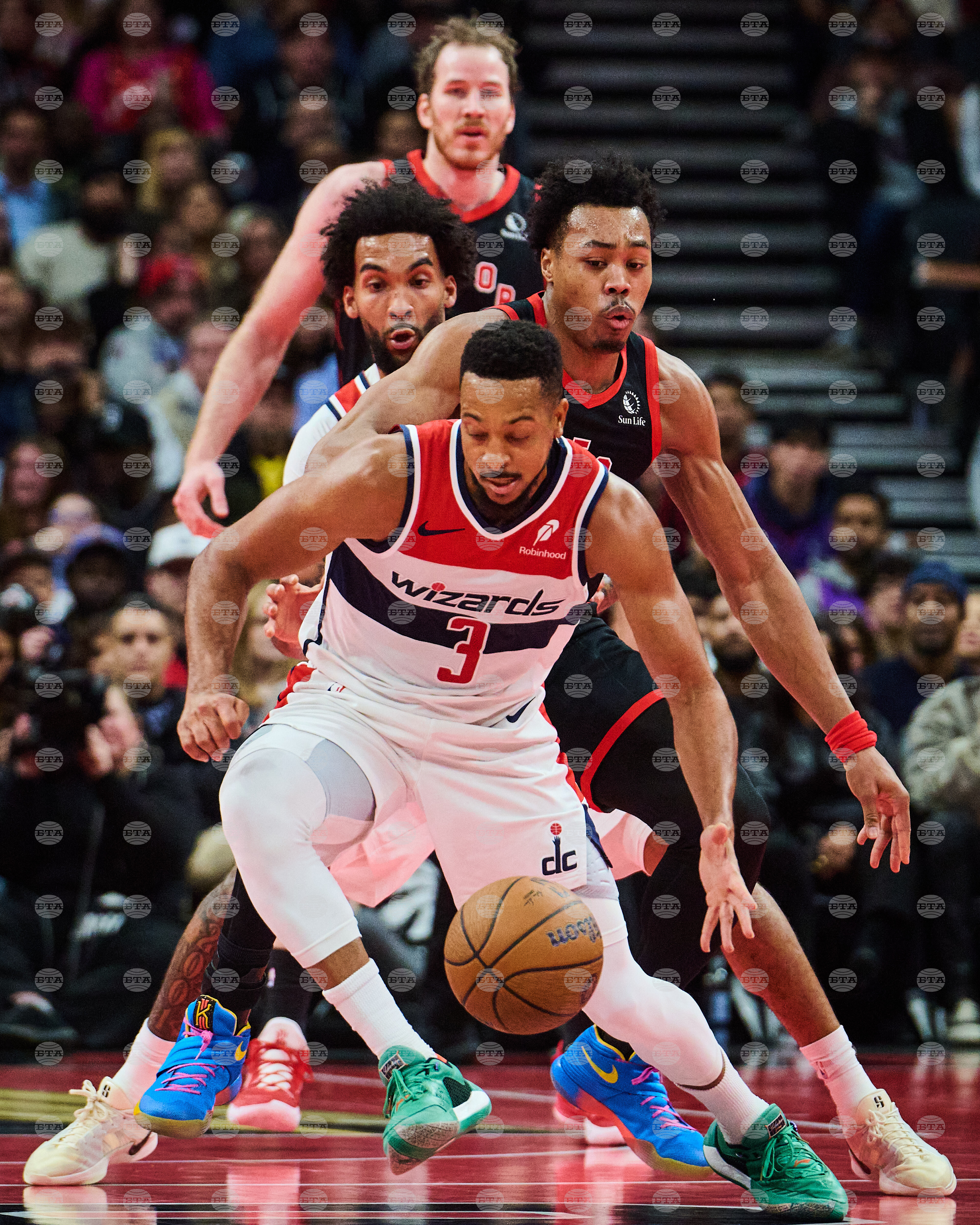 Wizards Raptors Basketball