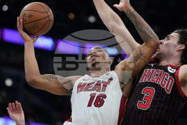 Heat Bulls Basketball