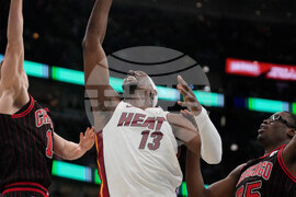 Heat Bulls Basketball