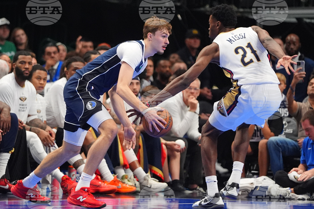 Pelicans Mavericks Basketball