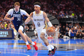 Pelicans Mavericks Basketball