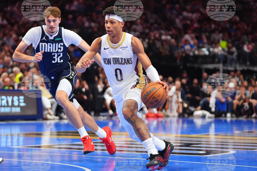 Pelicans Mavericks Basketball