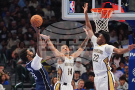 Pelicans Mavericks Basketball