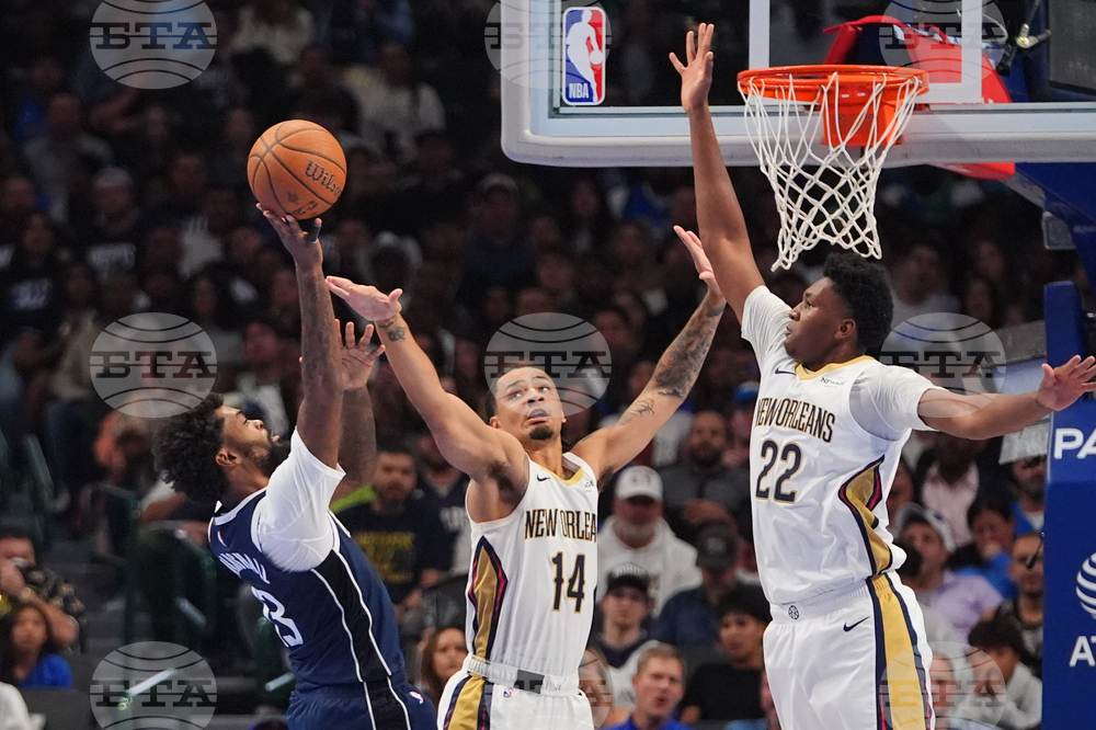 Pelicans Mavericks Basketball