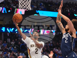 Pelicans Mavericks Basketball