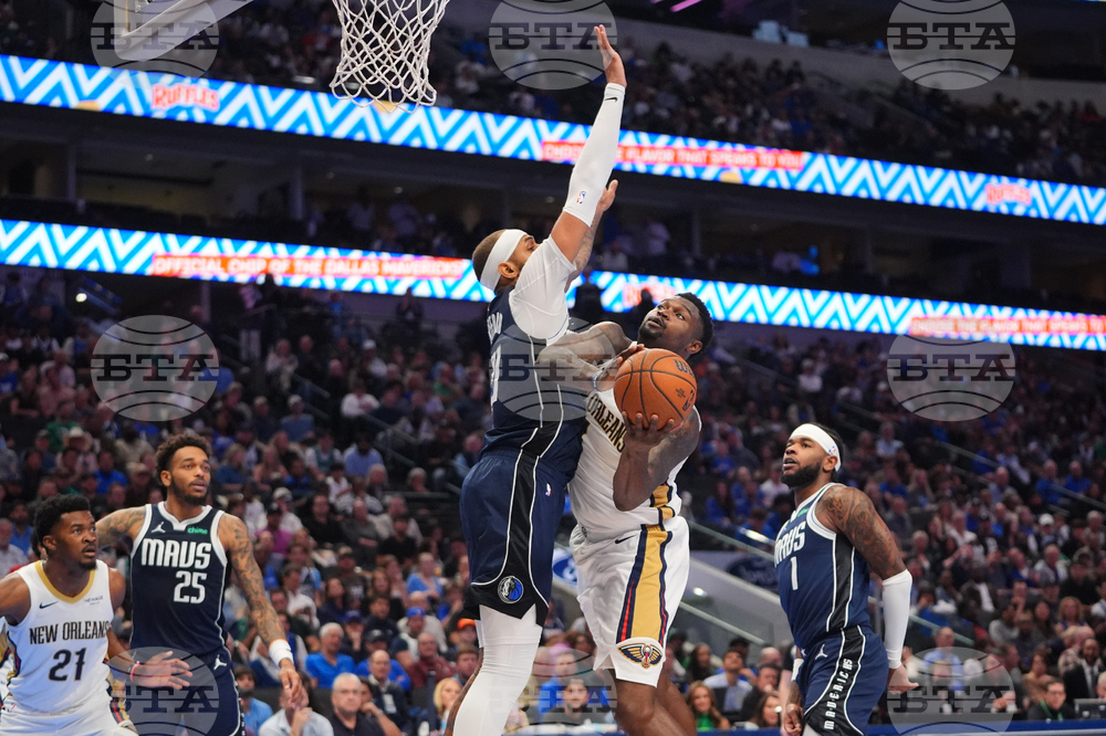 Pelicans Mavericks Basketball