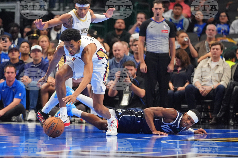 Pelicans Mavericks Basketball