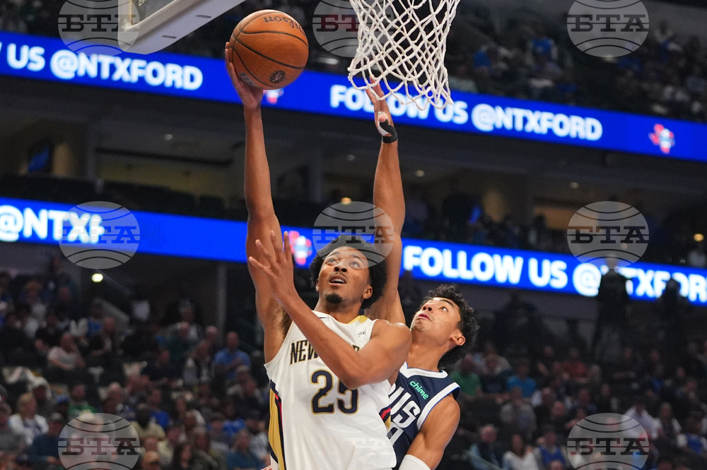 Pelicans Mavericks Basketball