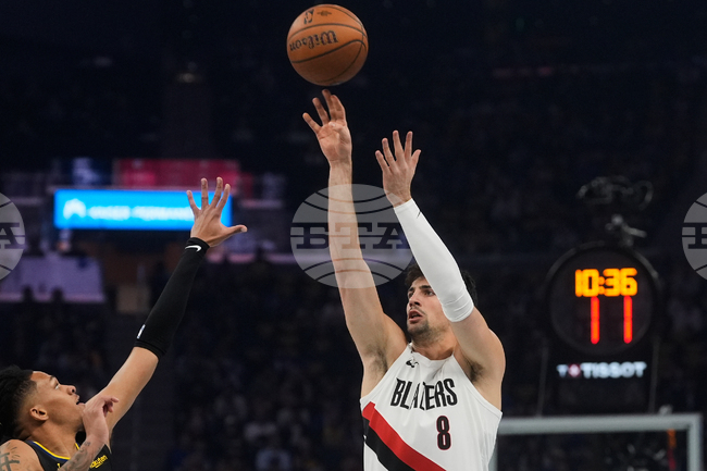 Trail Blazers Warriors Basketball