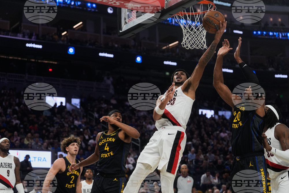 Trail Blazers Warriors Basketball