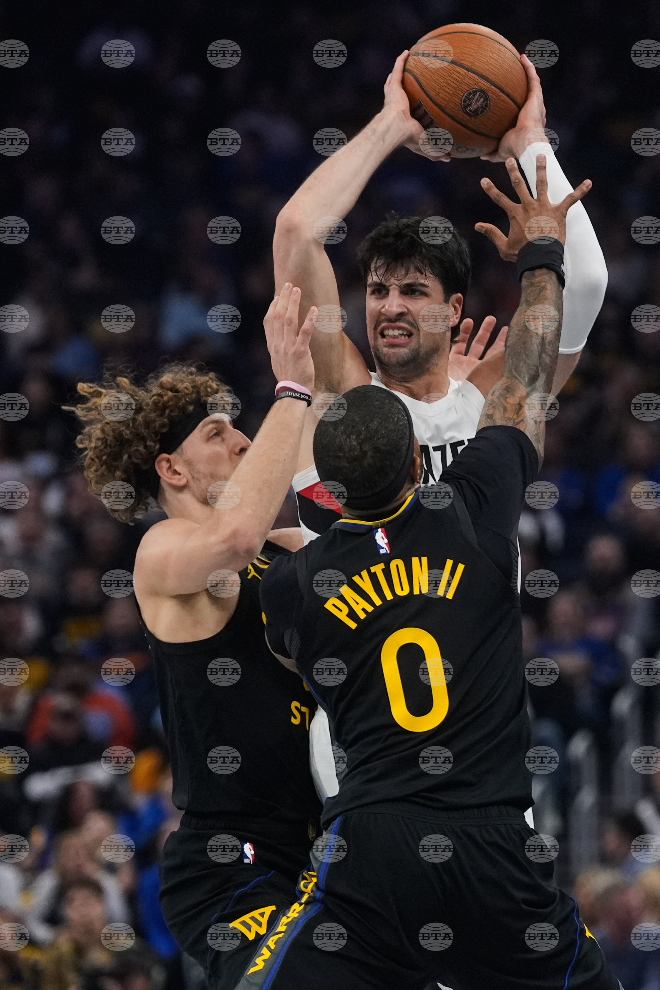 Trail Blazers Warriors Basketball