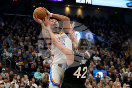 Thunder Jazz Basketball