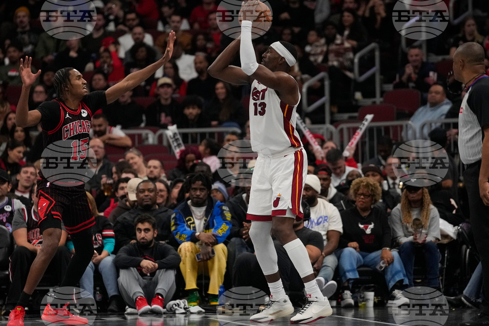 Heat Bulls Basketball