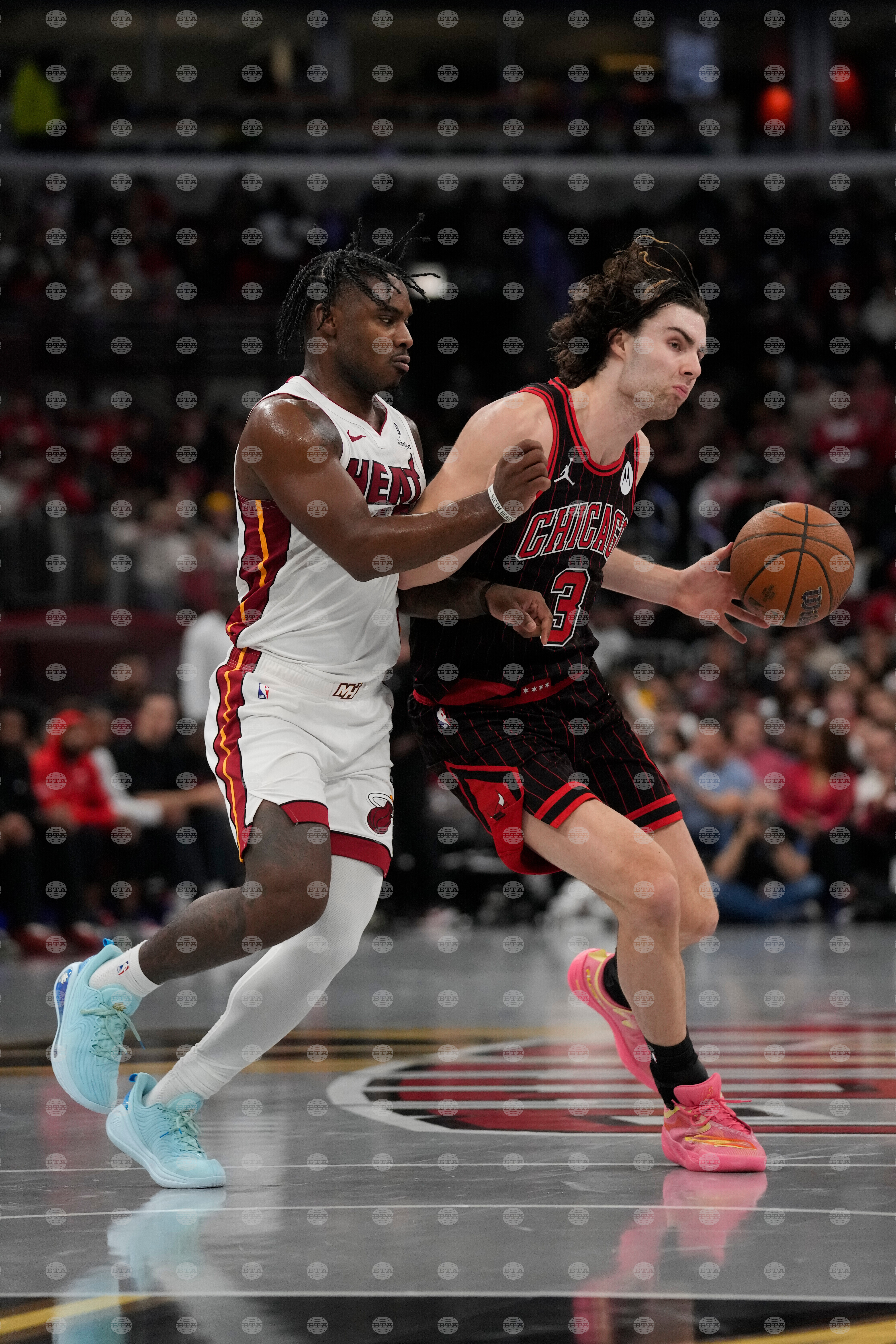 Heat Bulls Basketball