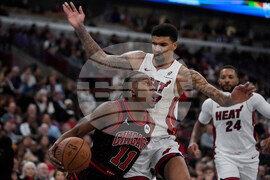Heat Bulls Basketball