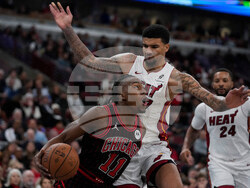 Heat Bulls Basketball