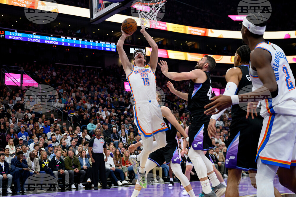 Thunder Jazz Basketball