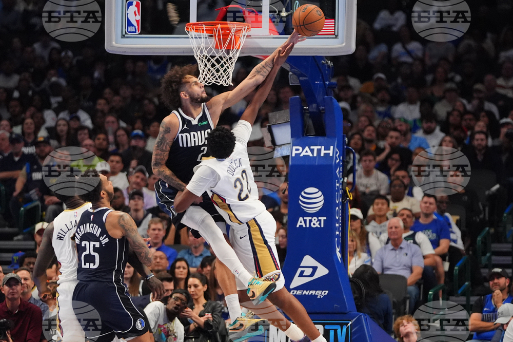 Pelicans Mavericks Basketball