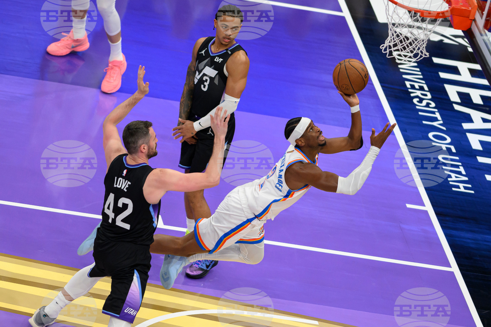 Thunder Jazz Basketball