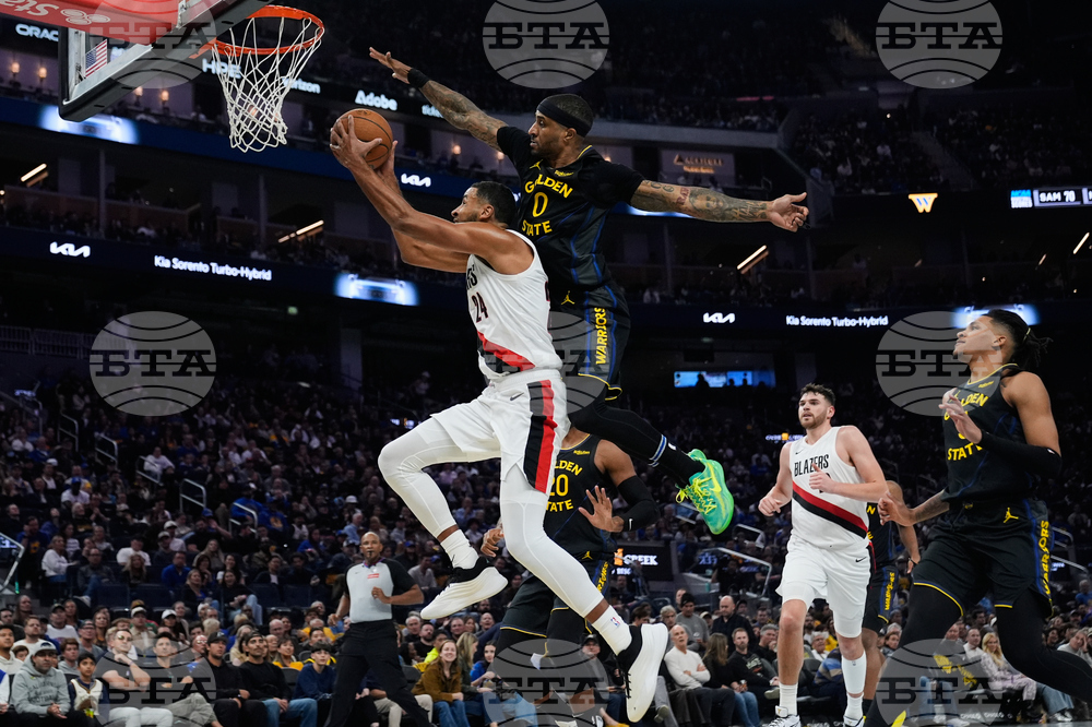 Trail Blazers Warriors Basketball