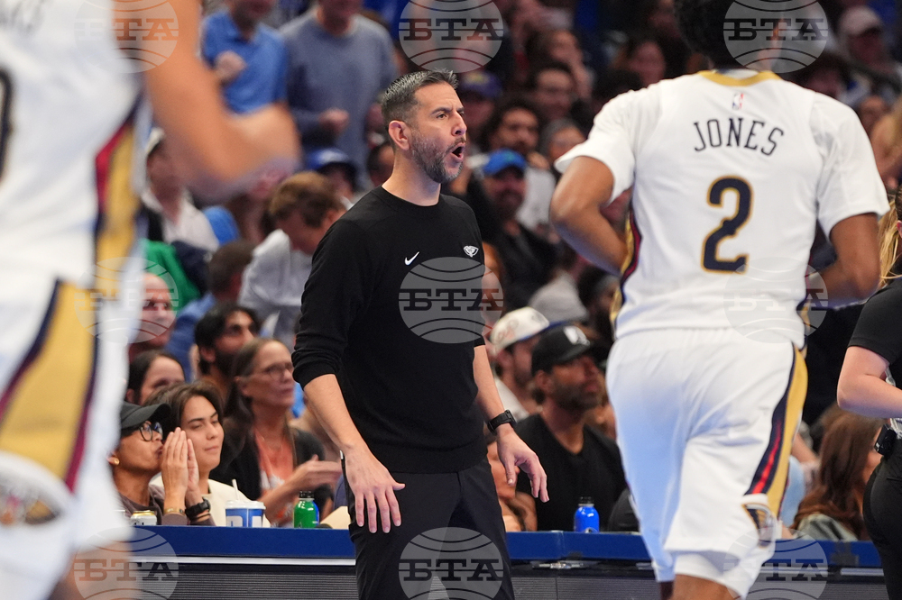 Pelicans Mavericks Basketball