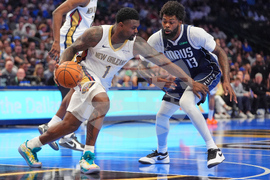 Pelicans Mavericks Basketball