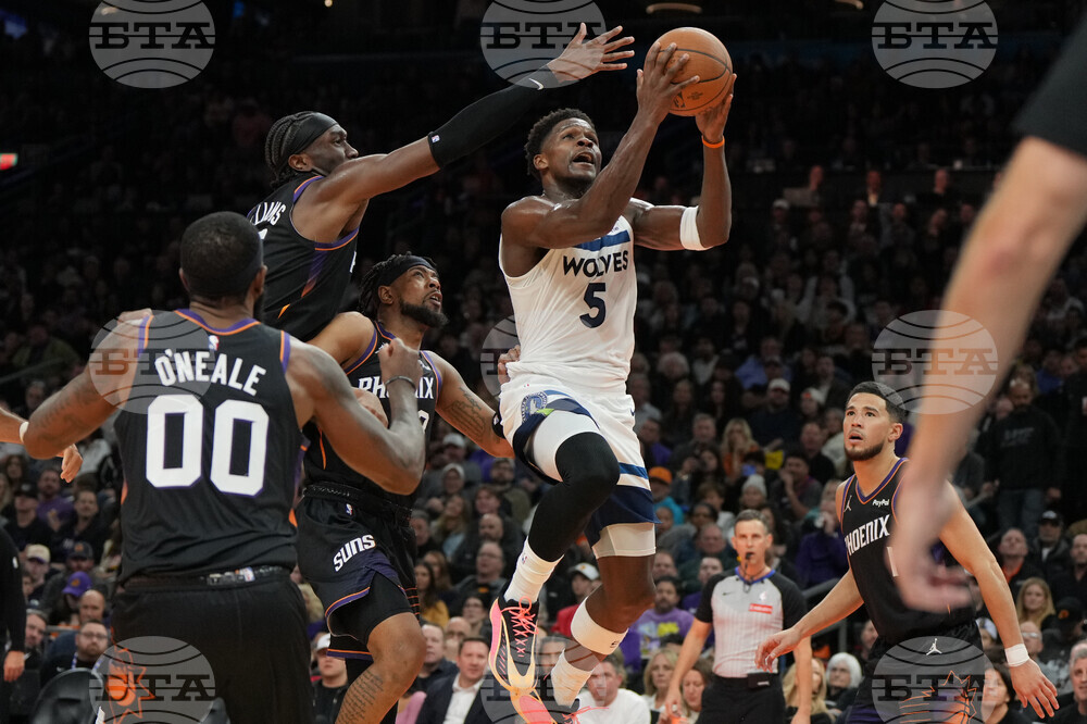 Timberwolves Suns Basketball