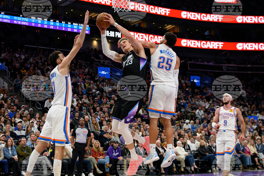 Thunder Jazz Basketball