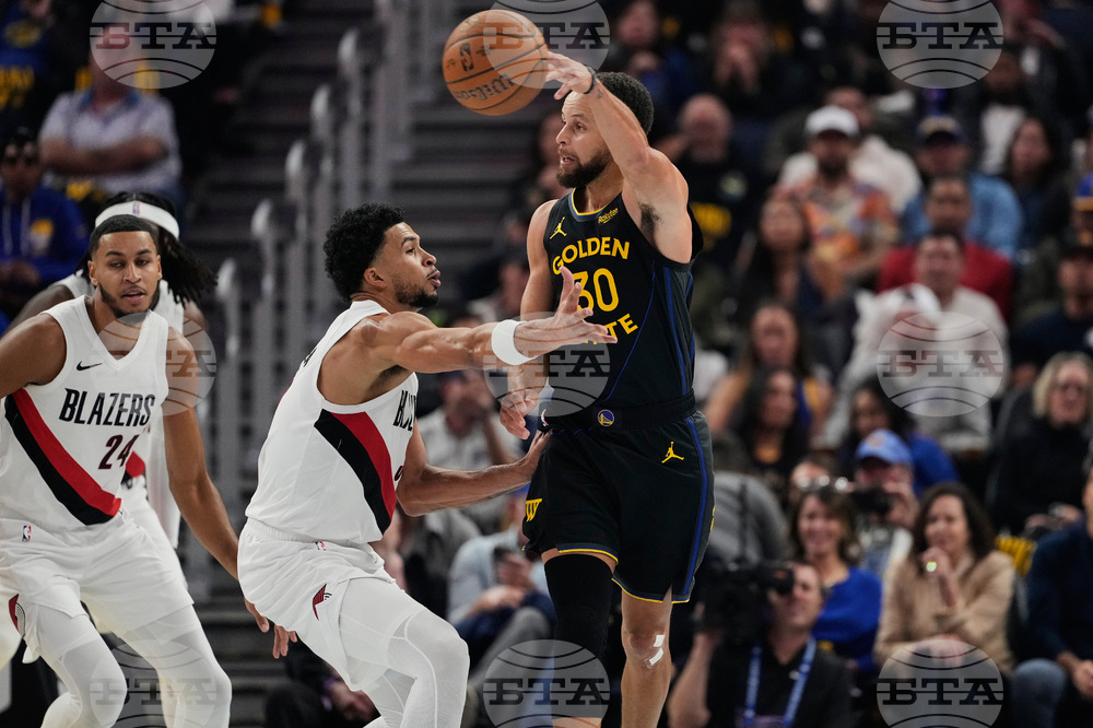 Trail Blazers Warriors Basketball