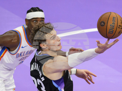 APTOPIX Thunder Jazz Basketball