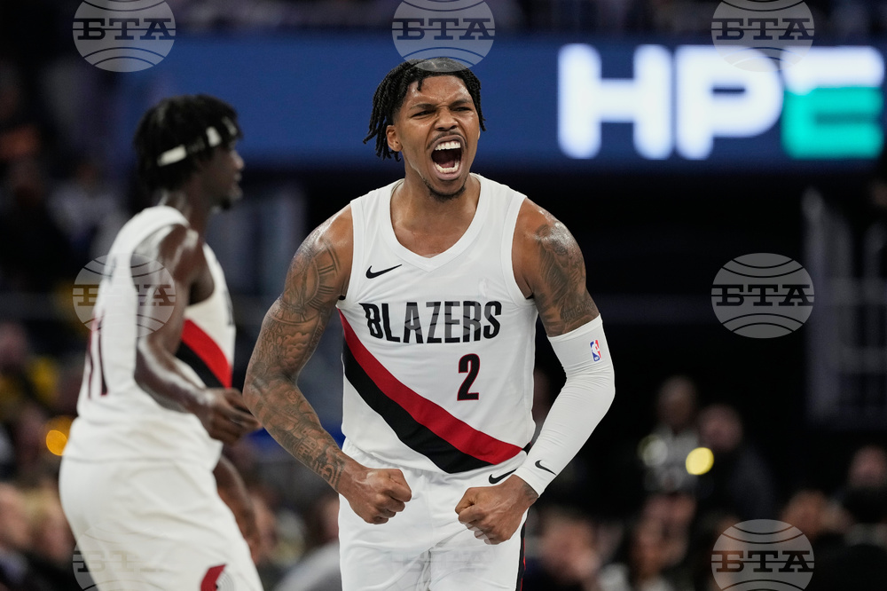 Trail Blazers Warriors Basketball