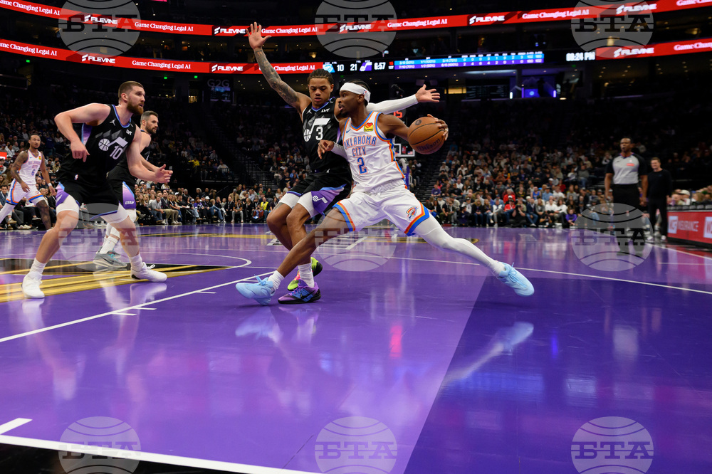 Thunder Jazz Basketball