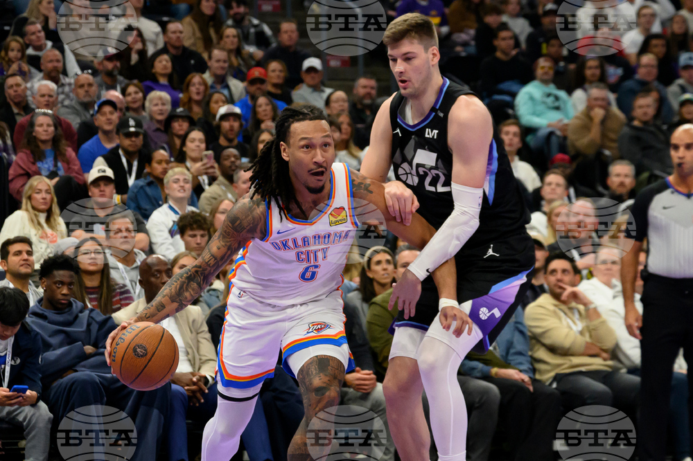 Thunder Jazz Basketball