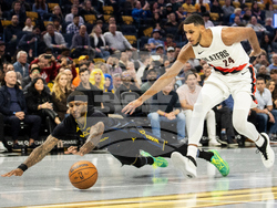 Trail Blazers Warriors Basketball