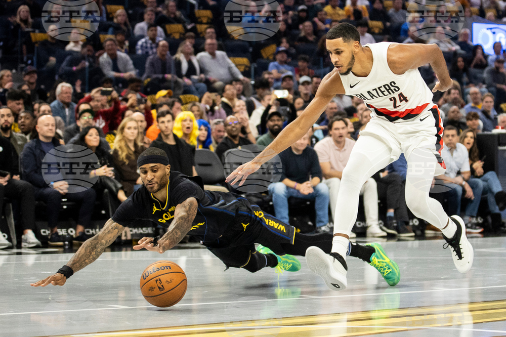 Trail Blazers Warriors Basketball