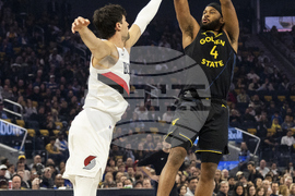 Trail Blazers Warriors Basketball