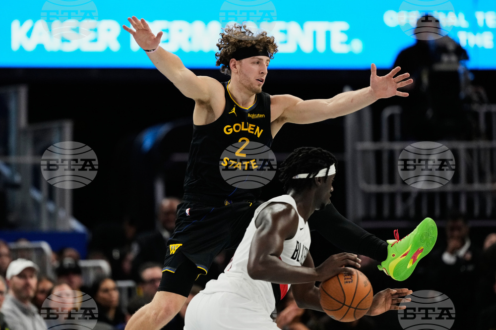 Trail Blazers Warriors Basketball