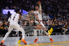 Trail Blazers Warriors Basketball