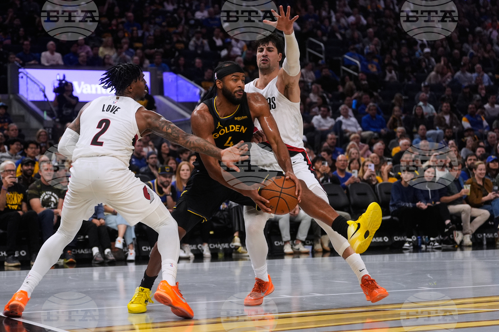 Trail Blazers Warriors Basketball