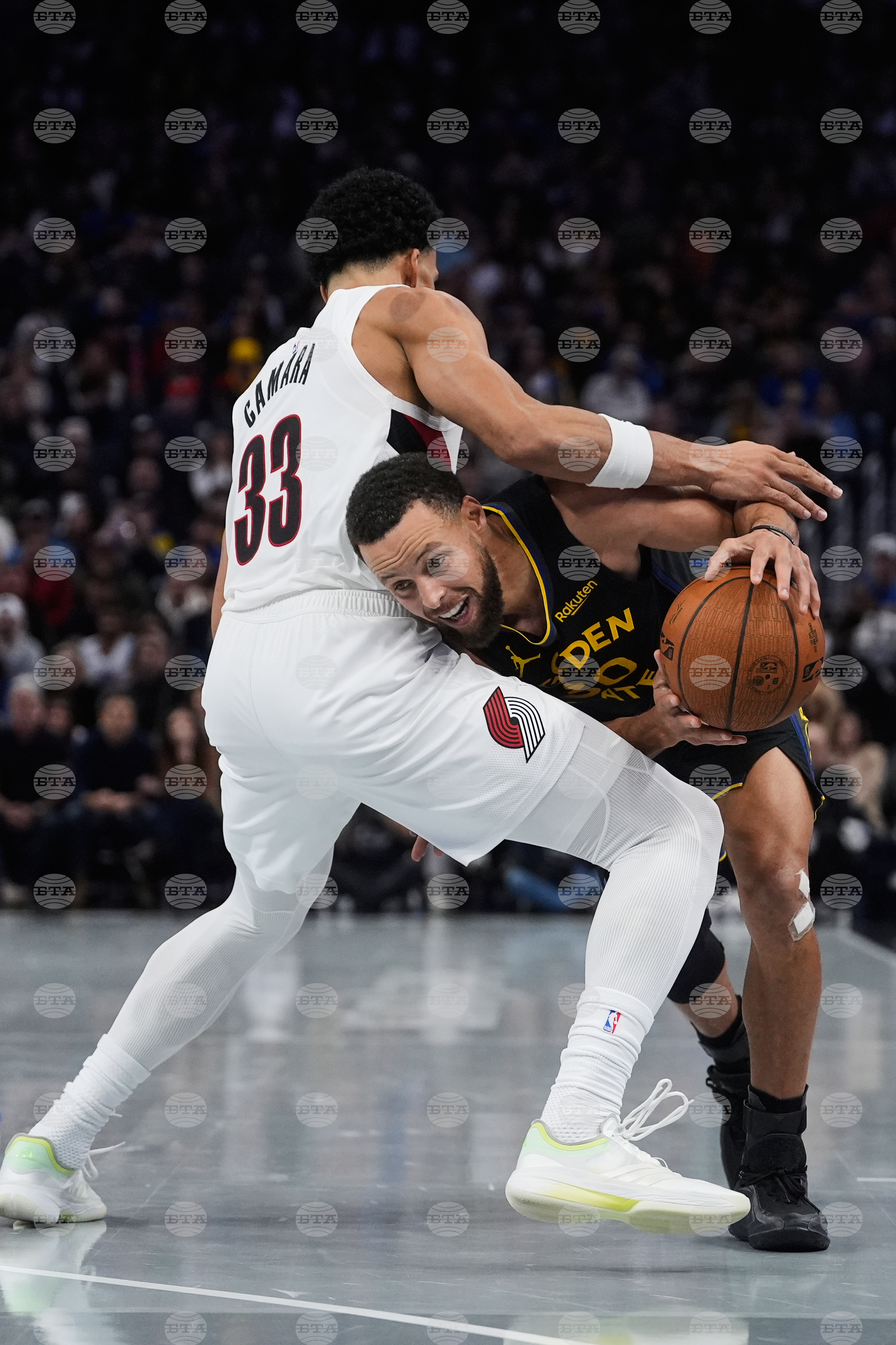 Trail Blazers Warriors Basketball