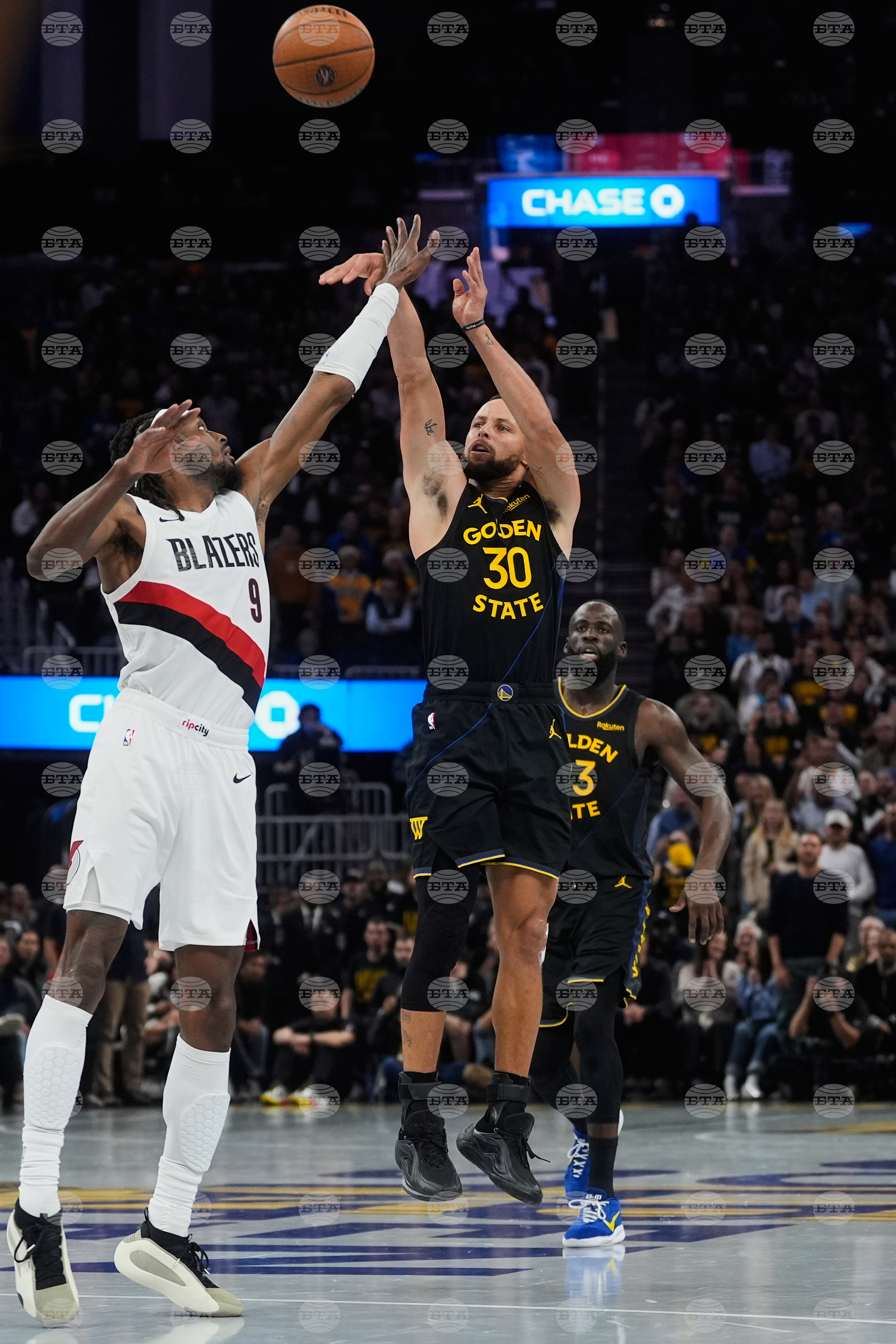 Trail Blazers Warriors Basketball