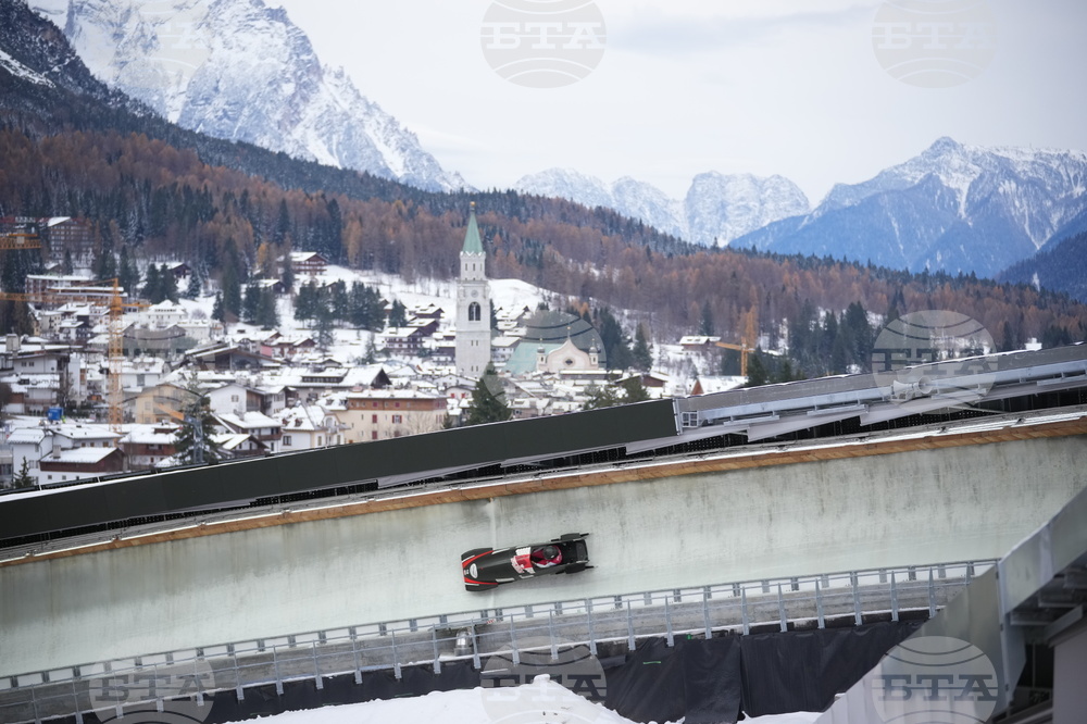 Italy World Cup Bobsled